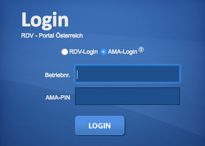 Link zum RDV - Portal Österreich